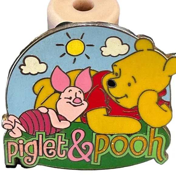 Disney Piglet Winnie The Pooh Pin Trading Pin Authentic Official Trading 2008 - Picture 2 of 4